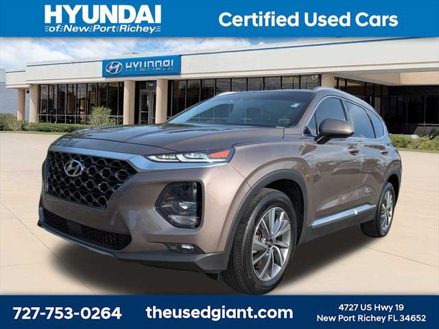 used 2020 Hyundai Santa Fe car, priced at $18,511