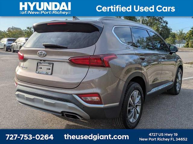 used 2020 Hyundai Santa Fe car, priced at $18,511