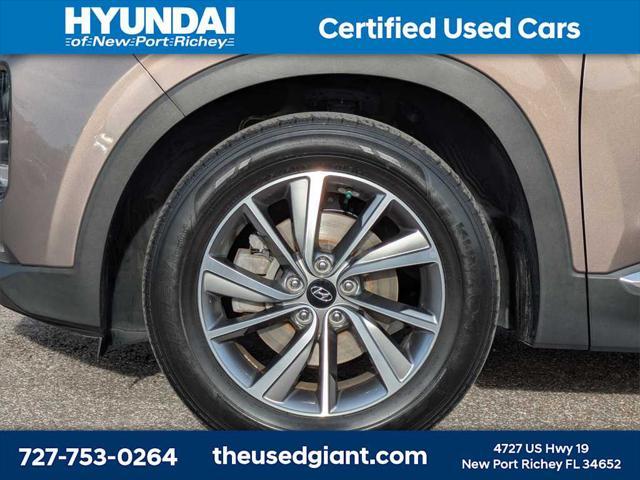 used 2020 Hyundai Santa Fe car, priced at $18,511