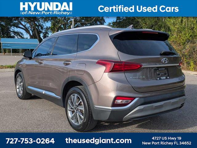 used 2020 Hyundai Santa Fe car, priced at $18,511