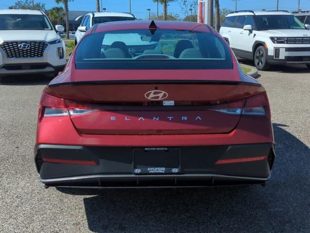 new 2025 Hyundai Elantra car, priced at $24,820