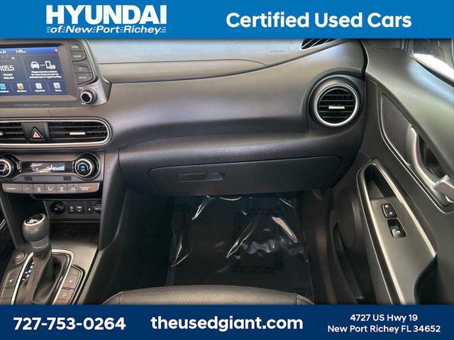 used 2021 Hyundai Kona car, priced at $15,750