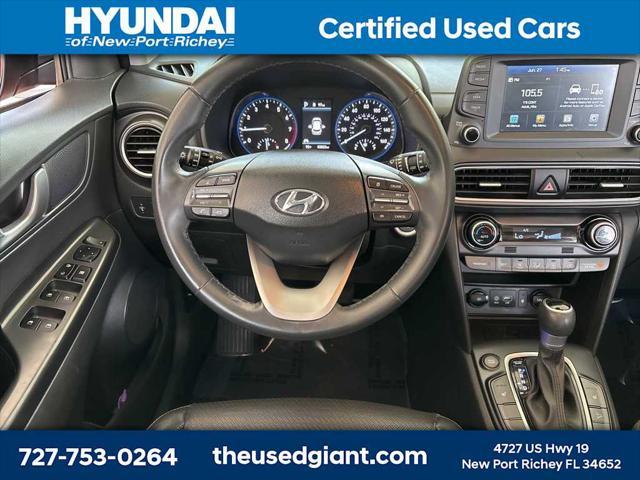 used 2021 Hyundai Kona car, priced at $15,750