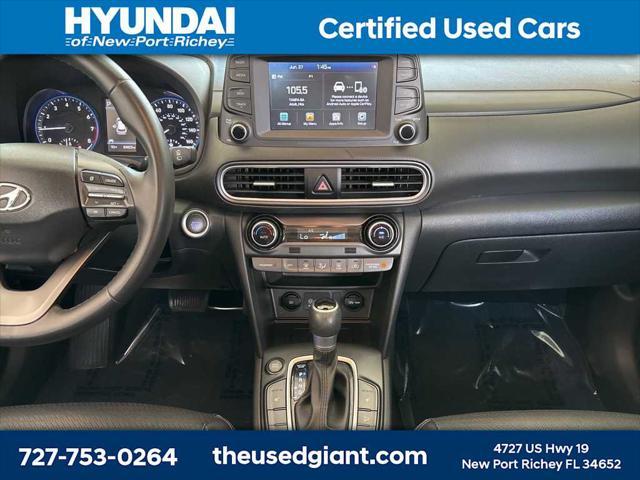 used 2021 Hyundai Kona car, priced at $15,750