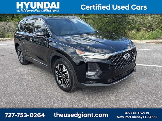 used 2020 Hyundai Santa Fe car, priced at $17,820