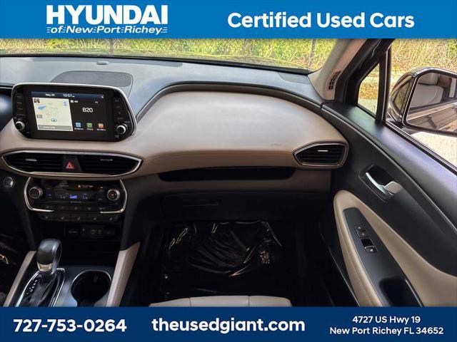 used 2020 Hyundai Santa Fe car, priced at $16,998