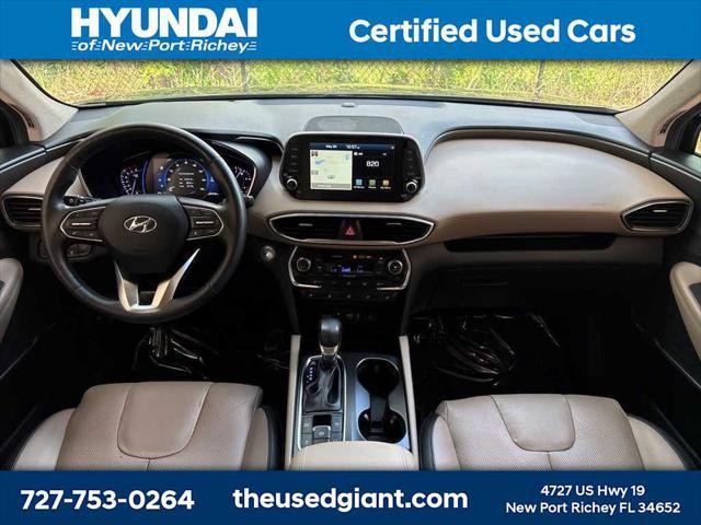 used 2020 Hyundai Santa Fe car, priced at $17,820