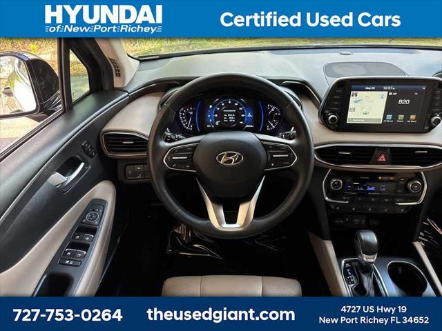used 2020 Hyundai Santa Fe car, priced at $17,820