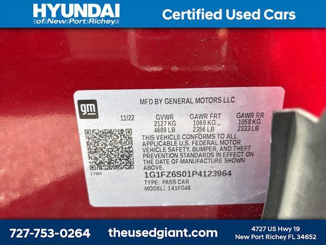 used 2023 Chevrolet Bolt EUV car, priced at $22,608