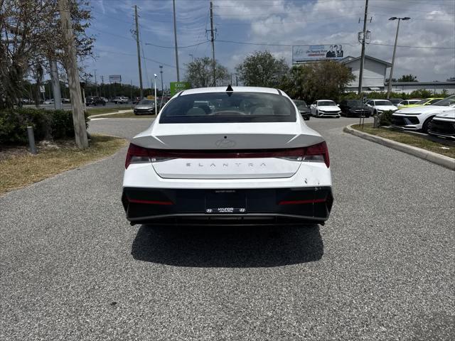 new 2025 Hyundai Elantra car, priced at $27,237