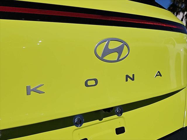 new 2025 Hyundai Kona car, priced at $26,497