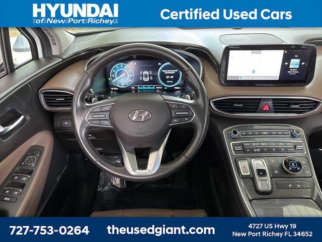 used 2022 Hyundai SANTA FE HEV car, priced at $20,962