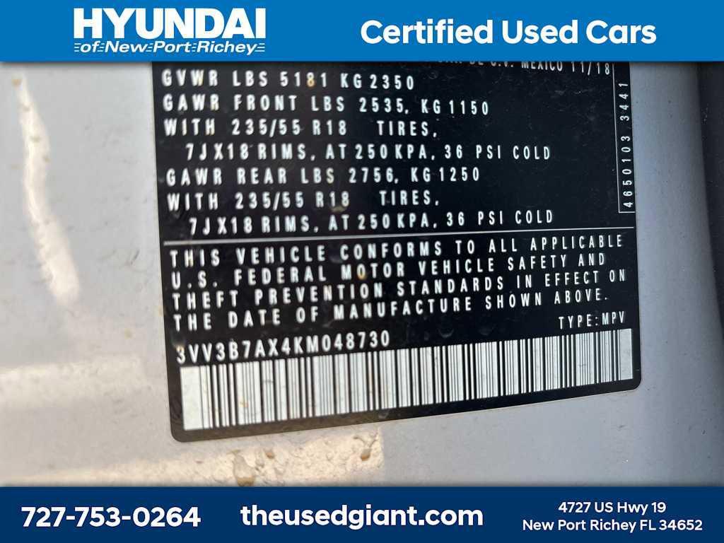 used 2019 Volkswagen Tiguan car, priced at $12,205