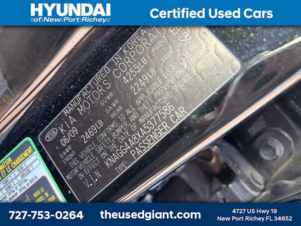 used 2010 Kia Optima car, priced at $998