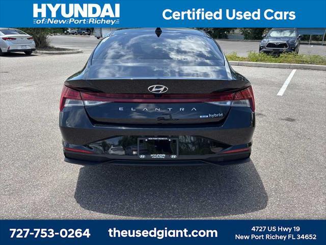 used 2023 Hyundai ELANTRA HEV car, priced at $15,166