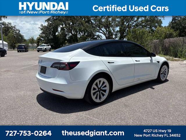 used 2023 Tesla Model 3 car, priced at $25,616