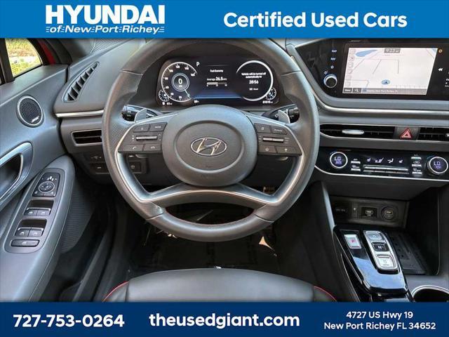 used 2022 Hyundai Sonata car, priced at $18,682