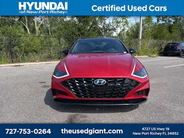 used 2022 Hyundai Sonata car, priced at $18,682