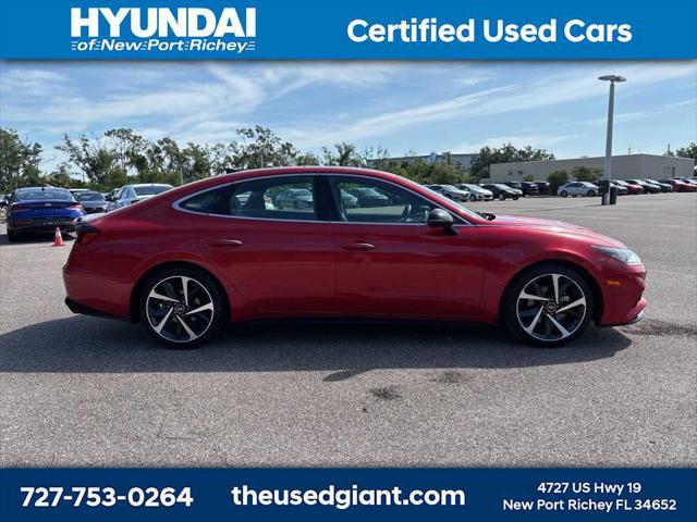 used 2022 Hyundai Sonata car, priced at $18,682