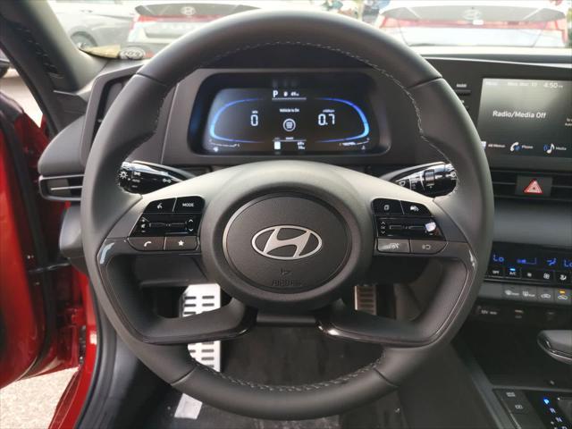new 2025 Hyundai Elantra car, priced at $24,400