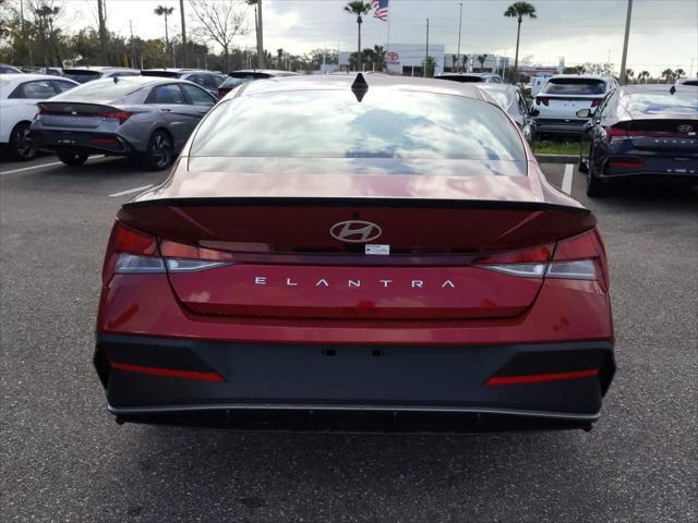 new 2025 Hyundai Elantra car, priced at $24,400