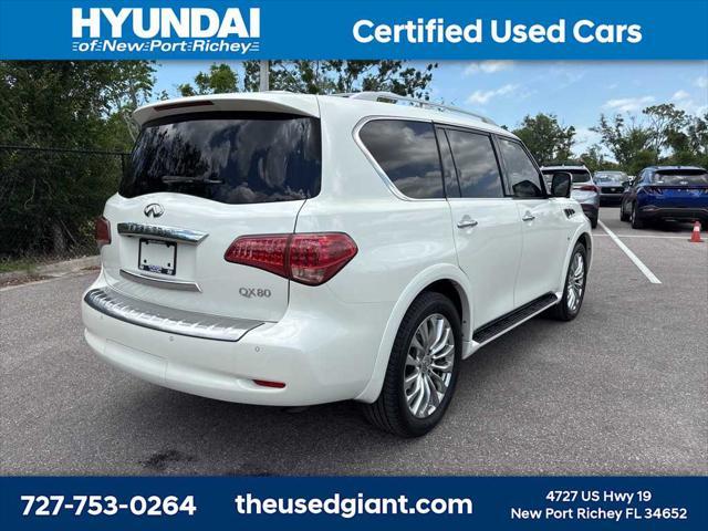 used 2016 INFINITI QX80 car, priced at $14,440