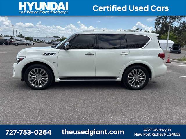 used 2016 INFINITI QX80 car, priced at $14,440