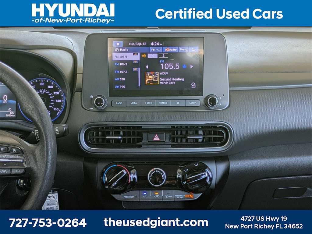 used 2022 Hyundai Kona car, priced at $14,504