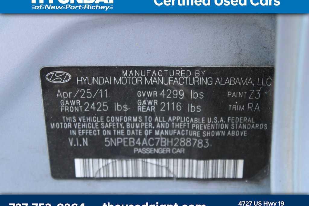used 2011 Hyundai Sonata car, priced at $2,998
