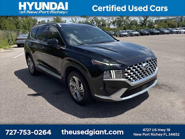 used 2022 Hyundai Santa Fe car, priced at $17,880