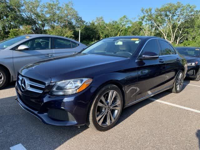 used 2018 Mercedes-Benz C-Class car, priced at $20,053