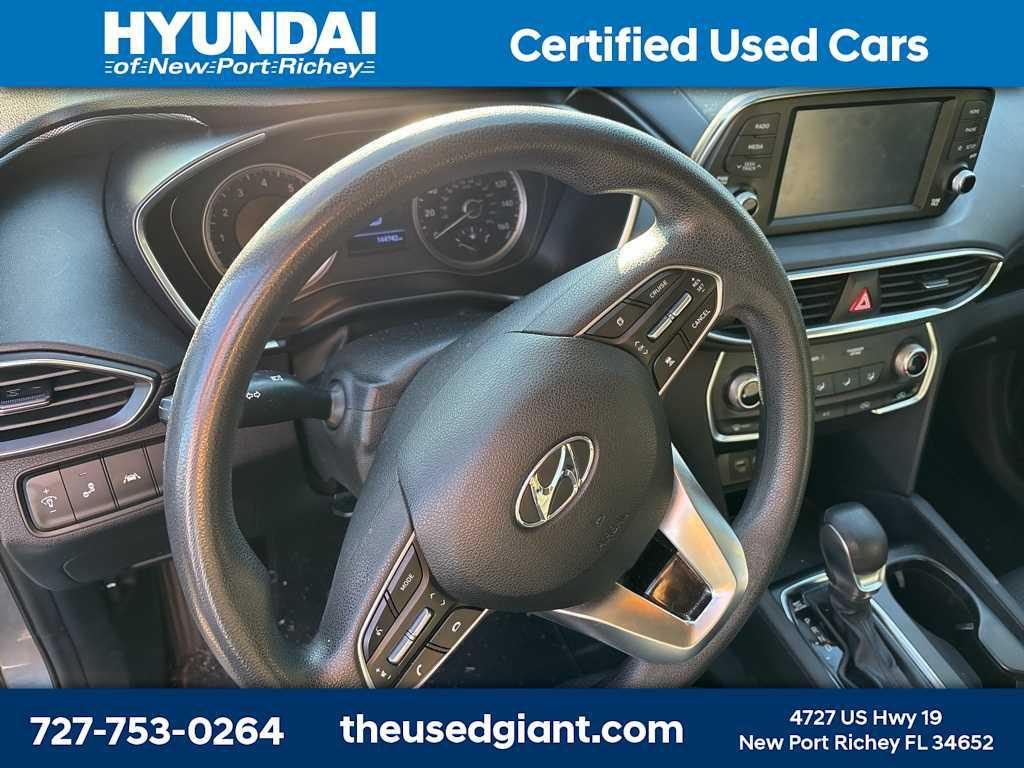 used 2019 Hyundai Santa Fe car, priced at $9,998