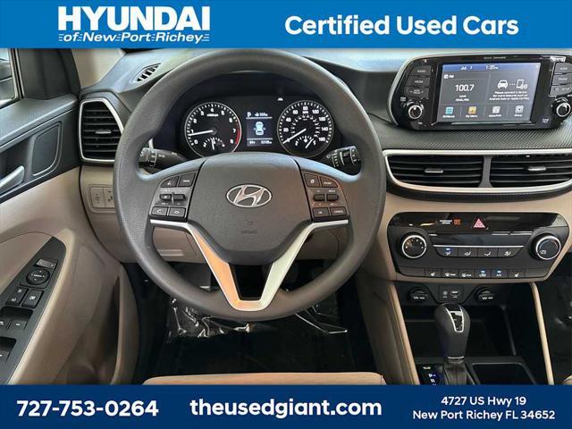 used 2021 Hyundai Tucson car, priced at $19,161