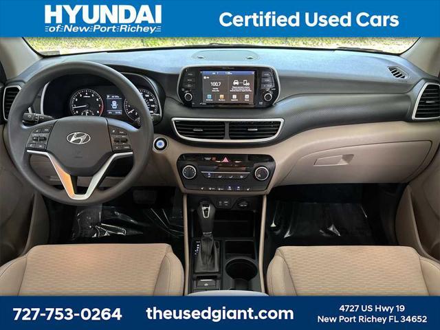 used 2021 Hyundai Tucson car, priced at $19,161