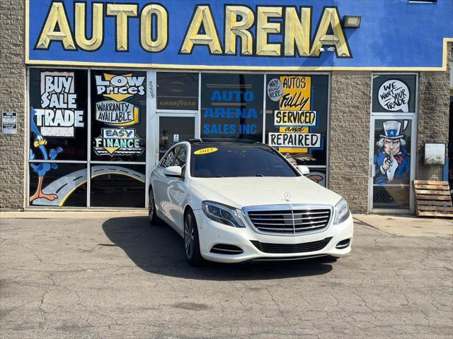 used 2015 Mercedes-Benz S-Class car, priced at $24,995