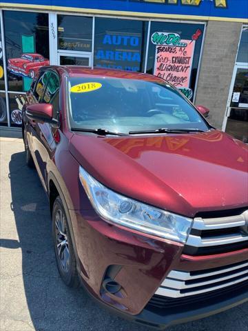 used 2018 Toyota Highlander car, priced at $21,995