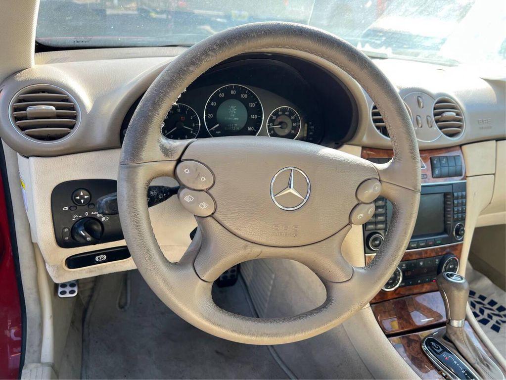 used 2008 Mercedes-Benz CLK-Class car, priced at $8,995