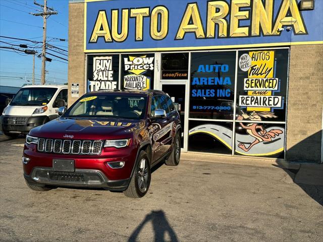 used 2017 Jeep Grand Cherokee car, priced at $21,495