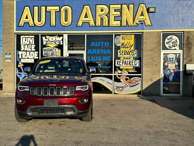 used 2017 Jeep Grand Cherokee car, priced at $21,495