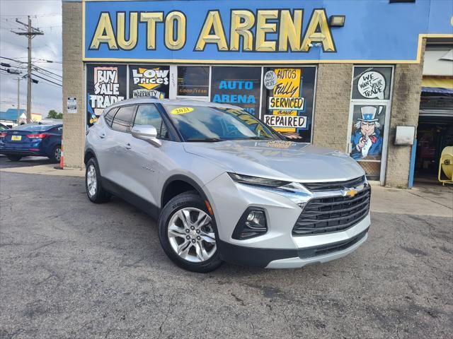 used 2021 Chevrolet Blazer car, priced at $27,995