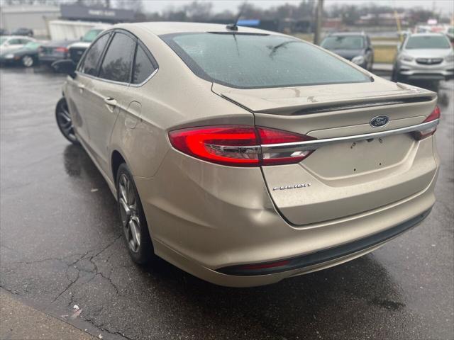 used 2017 Ford Fusion car, priced at $9,995