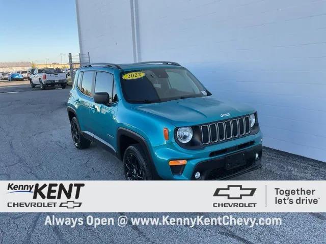 used 2022 Jeep Renegade car, priced at $18,451