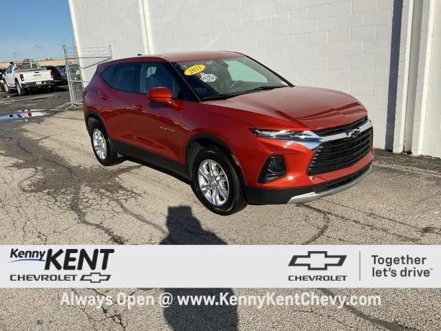 used 2021 Chevrolet Blazer car, priced at $22,536