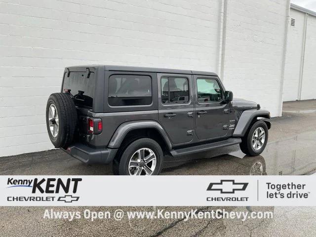 used 2020 Jeep Wrangler Unlimited car, priced at $24,887