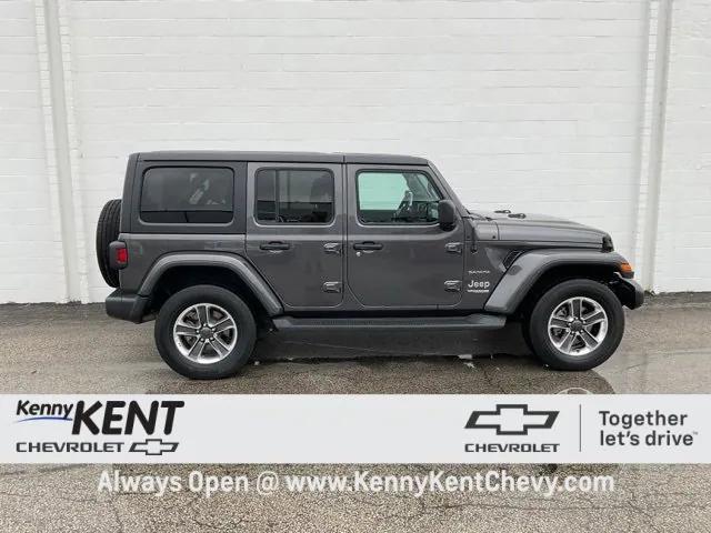 used 2020 Jeep Wrangler Unlimited car, priced at $24,887