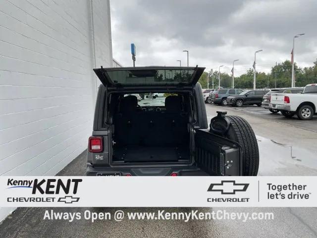 used 2020 Jeep Wrangler Unlimited car, priced at $24,887