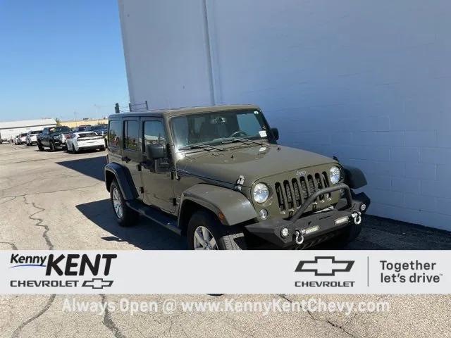 used 2015 Jeep Wrangler Unlimited car, priced at $18,567