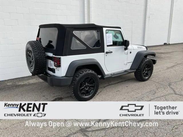 used 2017 Jeep Wrangler car, priced at $21,186