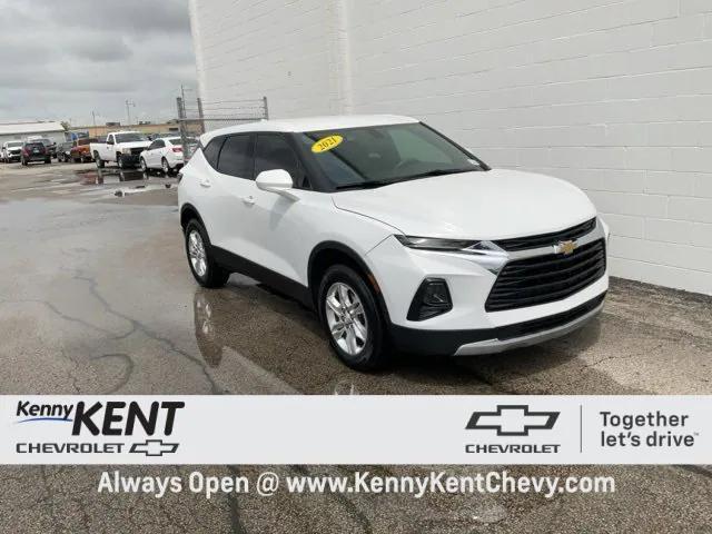 used 2021 Chevrolet Blazer car, priced at $20,596