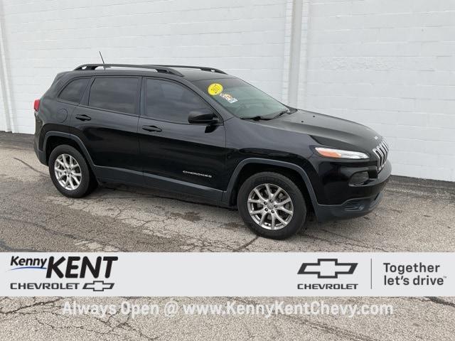 used 2017 Jeep Cherokee car, priced at $9,838